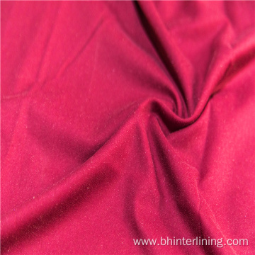 Fusible colored woven interlining and interfacing fabric